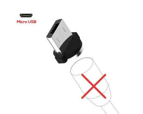  Магнитный коннектор Micro USB